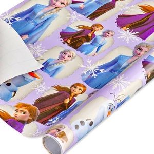 DISNEY FROZEN CHRISTMAS GIFT WRAP